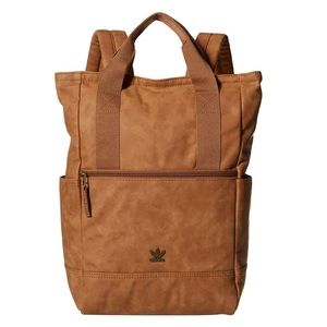 NWT Adidas Originals Tote III Premium Faux Suede Backpack